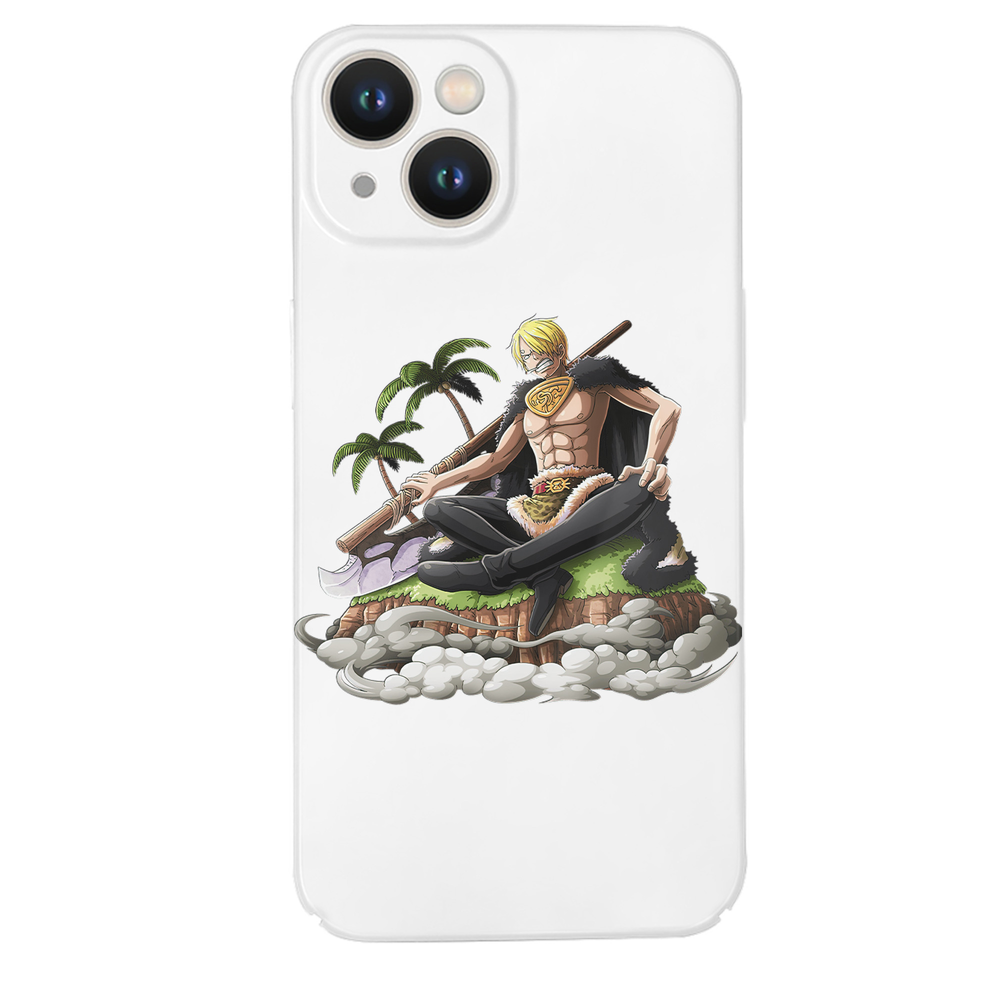 （画像用） ワンピース サンジ ONE PIECE Sanji 【iPhone 14シリーズ対応】ハードケース